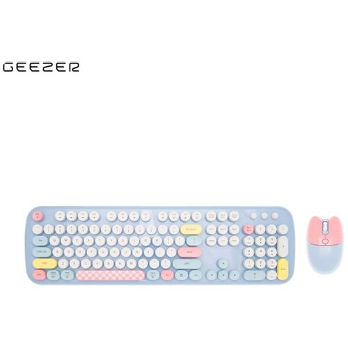 GEEZER WL ZERO set tastatura i miš u PLAVOJ boji slika 1