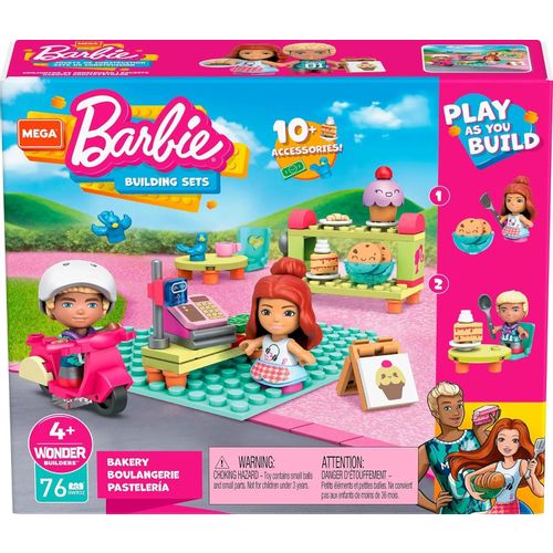 Mega konstrukcijski set Barbie pekara slika 2