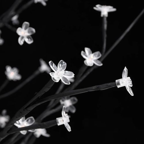 Drvce rascvjetane trešnje 84 tople bijele LED žarulje 120 cm slika 5
