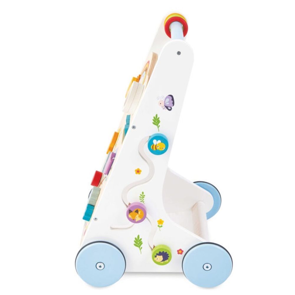 Le Toy Van Drvena aktivna guralica sa Montessori tablom slika 4