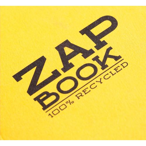 Clairefontaine Zap book A6 80gr 160L, mix boja, bjanko, 100% reciklirani papir slika 3