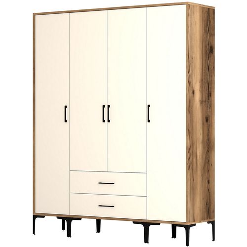 Kumsal STS - Walnut, Cream Walnut
Cream Wardrobe slika 5