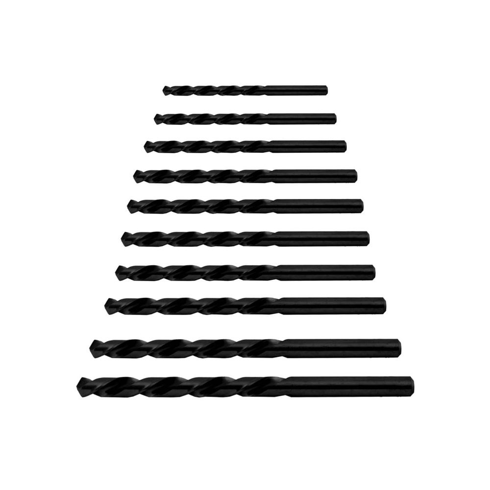 RAIDER Burgije za metal HSS-R, Ø 1 - 10 mm - Set 10 kom.  slika 2