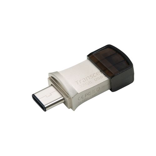 Transcend TS32GJF890S USB 32 GB JetFlash 890S, USB3.1, USB Type-C, OTG, 90/30 MB/s, Metalic, Ultra slim, Silver slika 8