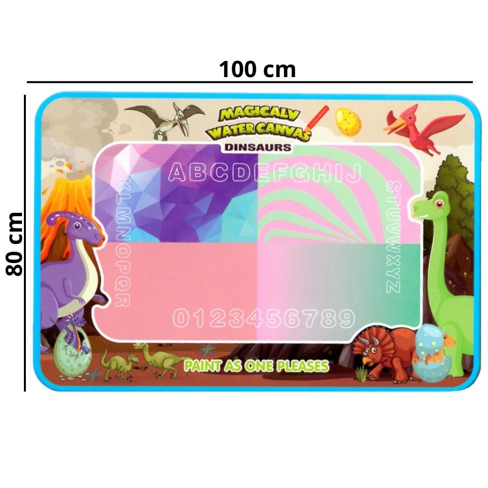 Woopie magic podloga za slikanje vodom xxl markice s brojevima 100 cm slika 9
