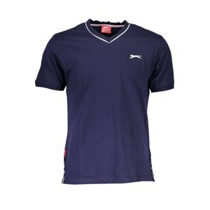 SLAZENGER MEN'S SHORT SLEEVE T-SHIRT BLUE