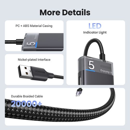 Ugreen USB 3.0 hub s 4 porta - brzina 5Gbps slika 7