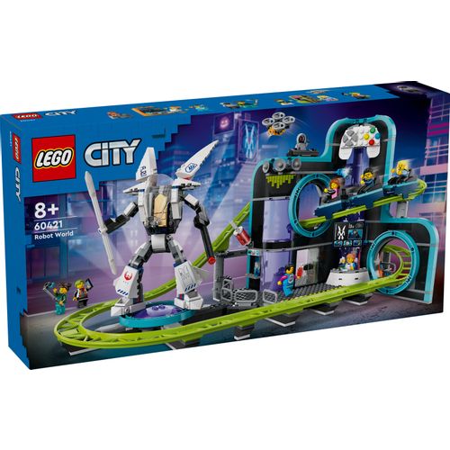 LEGO® CITY 60421 Robotski vlak smrti slika 2