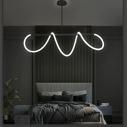 LED stropna svjetiljka App856-CP Long Black slika 5