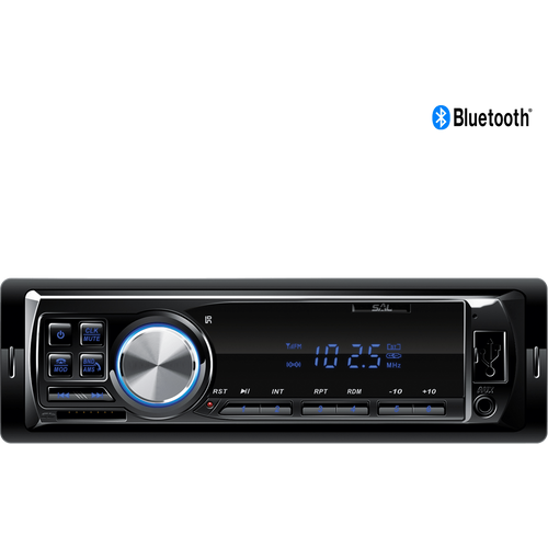 SAL auto radio, 4 x 45W, BT, FM, USB/SD/AUX, daljinski upravljač - VBT 1100/BL slika 1