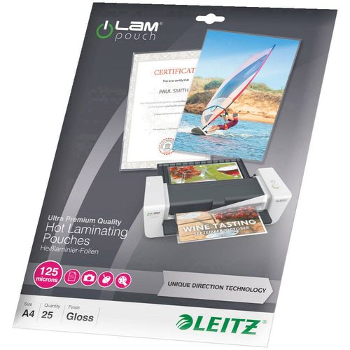 Leitz folija za laminiranje DIN A4 125 micron sjajna  25 St. slika 6