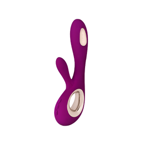 Lelo Soraya Wave Deep Rose vibrator koji stimuliše g-tačku i klitoris istovremeno
