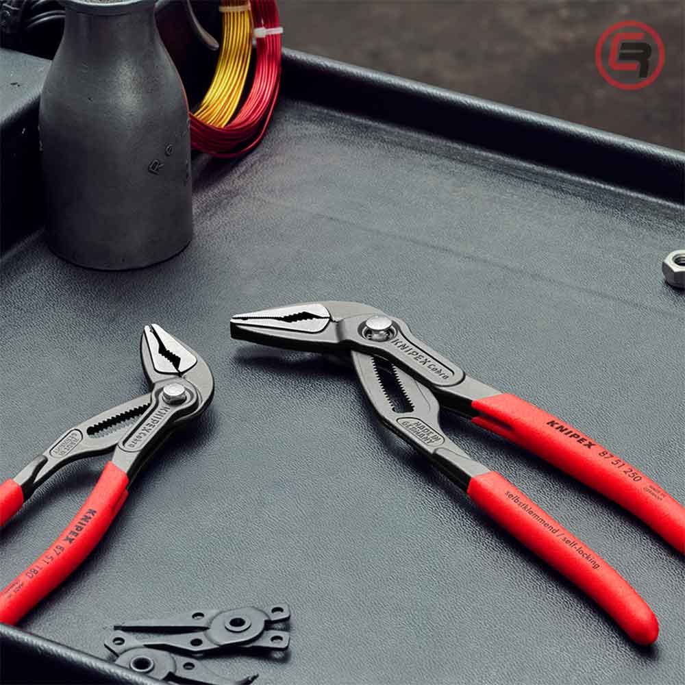 Knipex Kliješta Papige / Papagajke Cobra ES 180 mm Ekstra Tanka – 87 51 180 slika 9
