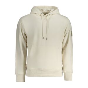 CALVIN KLEIN MEN'S ZIP-UP SWEATSHIRT WHITE