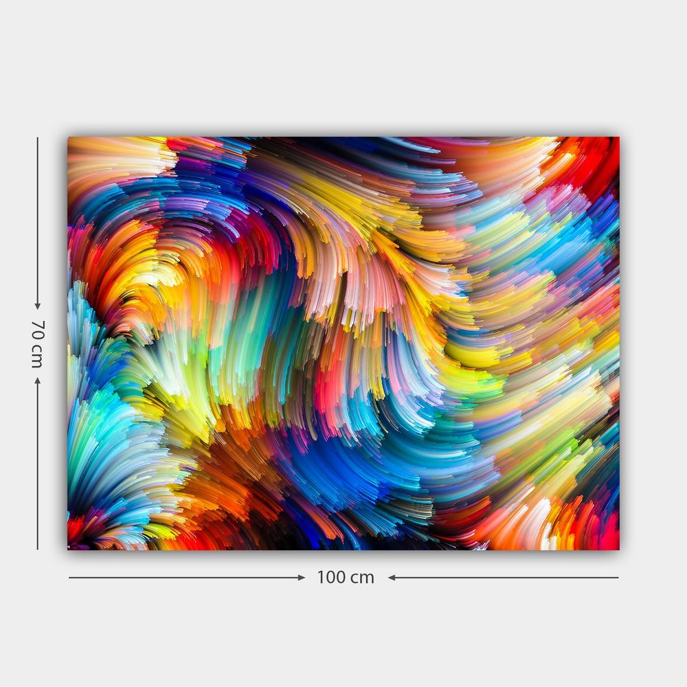 Šareno platno za umjetnički pečat u vašem domu, 70x100 cm - izložbeni artikl (oštećenja ambalaža) slika 3
