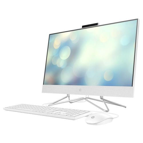 HP consumer A24KVEA HP All-in-One 24-df1065ny,Intel Core i3-1115G4,8GB DDR4-3200 RAM,512GB PCIe NVMe M.2 SSD,23.8" IPS AG FHD 1920x1080,HP 125 USB White Wired Kbd+Mouse,Intel UHD Graphics,2 USB-A 3.1,2 USB-A 2.0,1 HDMI-out1.4,1 RJ-45,BT 4.2,FreeDOS,YU,Snow white,2yw slika 3