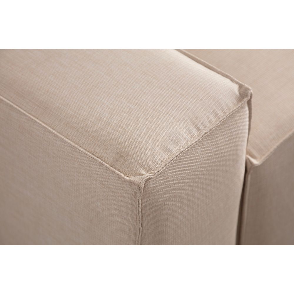 Pırlo Kutni Sofa na Razvlačenje - Ecru slika 12