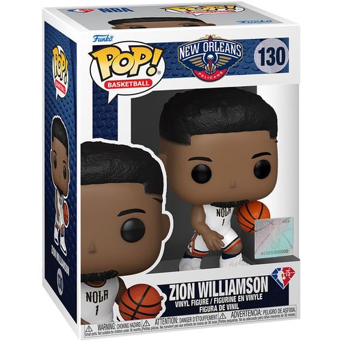 POP figure NBA Pelicans Zion Williamson City Edition 2021 slika 3