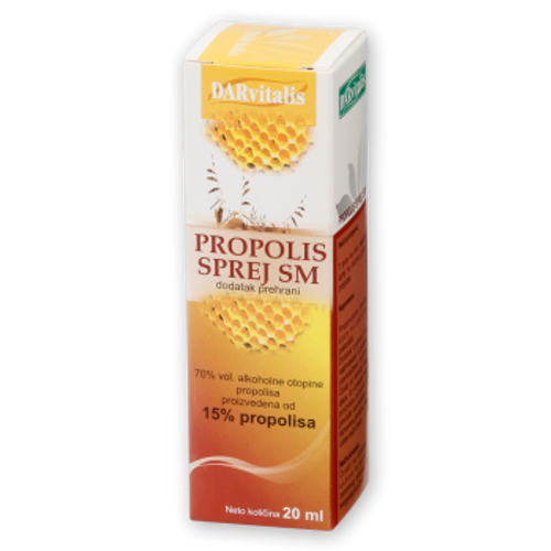 DARvitalis propolis sprej 20 ml slika 1