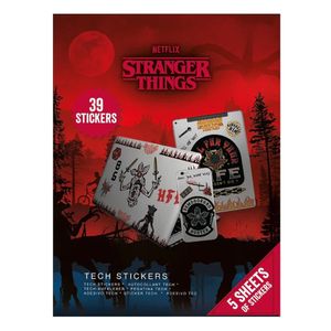 Stranger Things 4 (Upside Down Battle) Tech Stickers