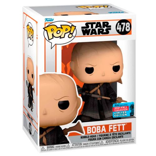 Funko POP figura Star Wars Boba Fett Bez Oklopa Ekskluzivna slika 2