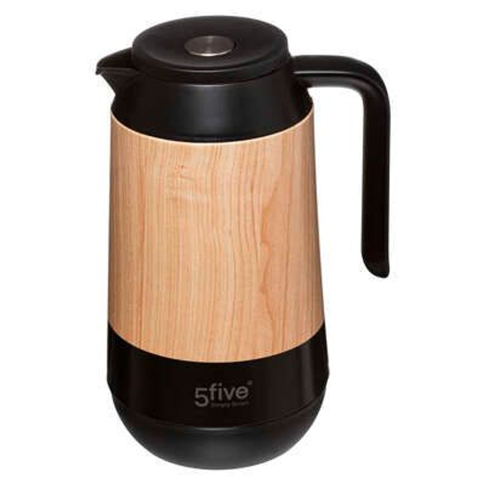 Five izotermni bokal 1l inox natur/crno 17x14x26cm slika 1