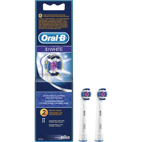 Oral-B Zamjenske glave za zubne četkice 3D White  slika 1