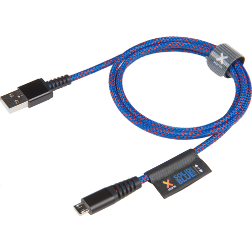 Xtorm Solid Blue Micro USB Cable (1m) slika 1