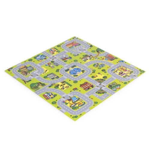 Eco Toys Velika podloga za igru  City 90.5x90.5 cm slika 3