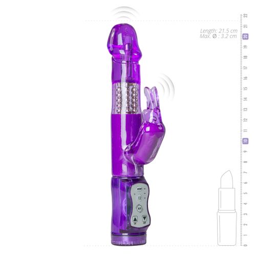 Rabbit vibrator Easytoys - ljubičasti slika 6