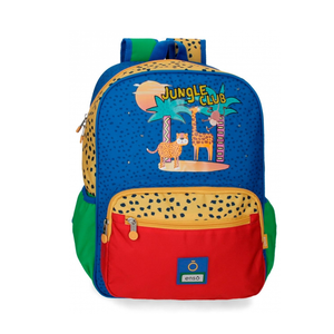 Enso ranac 28 cm Jungle Club 94620D1, plavi