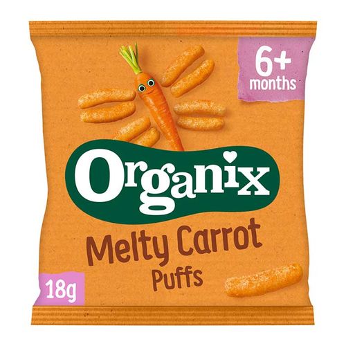 Organix organski flips šargarepa pufi (6m+) 20gr slika 1