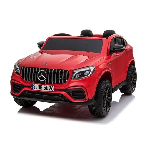 Licencirani auto na akumulator Mercedes GLC 63S QLS 4x4 - dvosjed - crveni slika 3