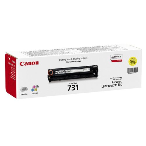 TONER CANON CRG-731Y LBP7100 YELLOW 1,5K #6269B002 slika 1