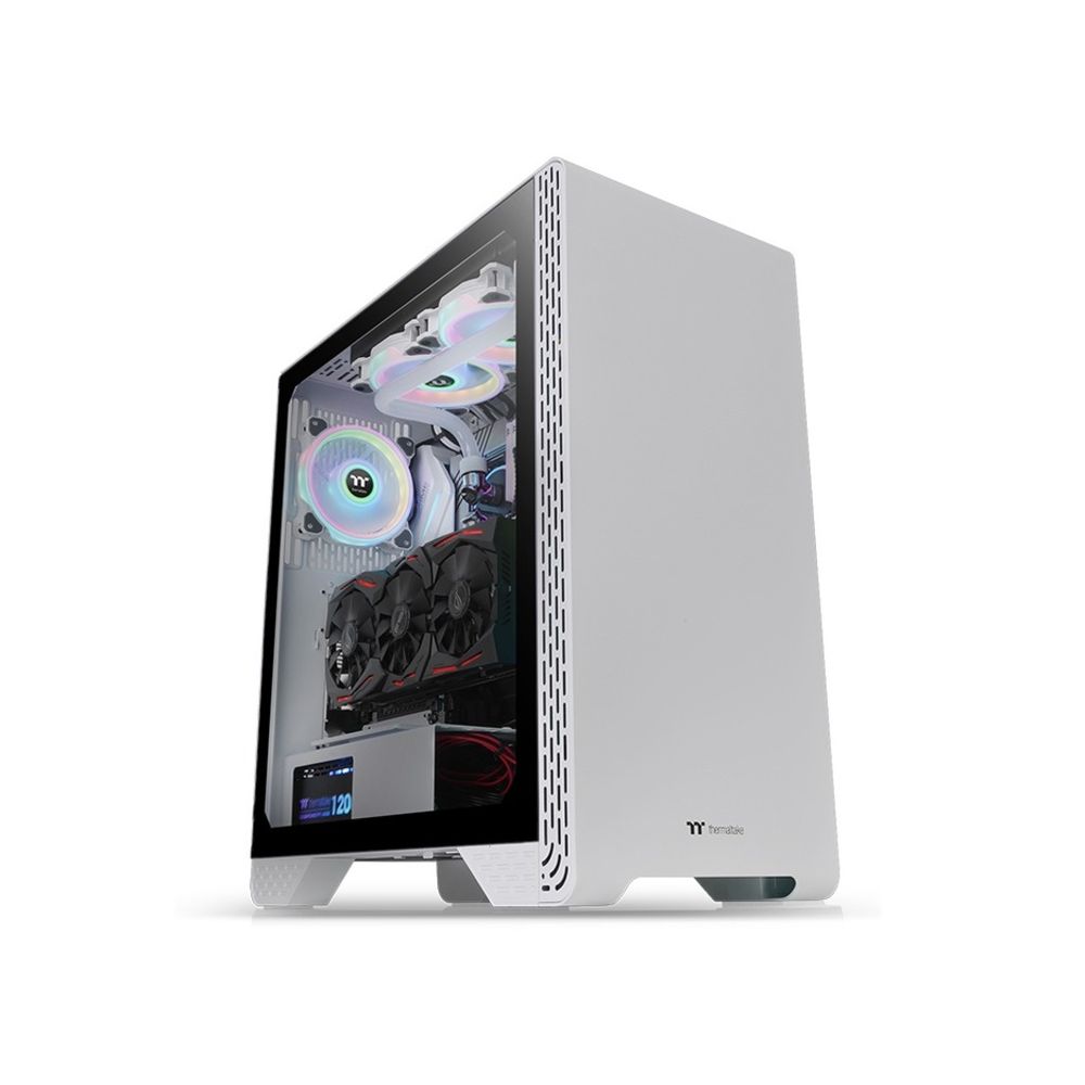 Thermaltake S300 TG Snow Mid tower case slika 1