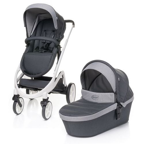 4Baby Kolica 2u1 Cosmo - Dark Grey slika 1