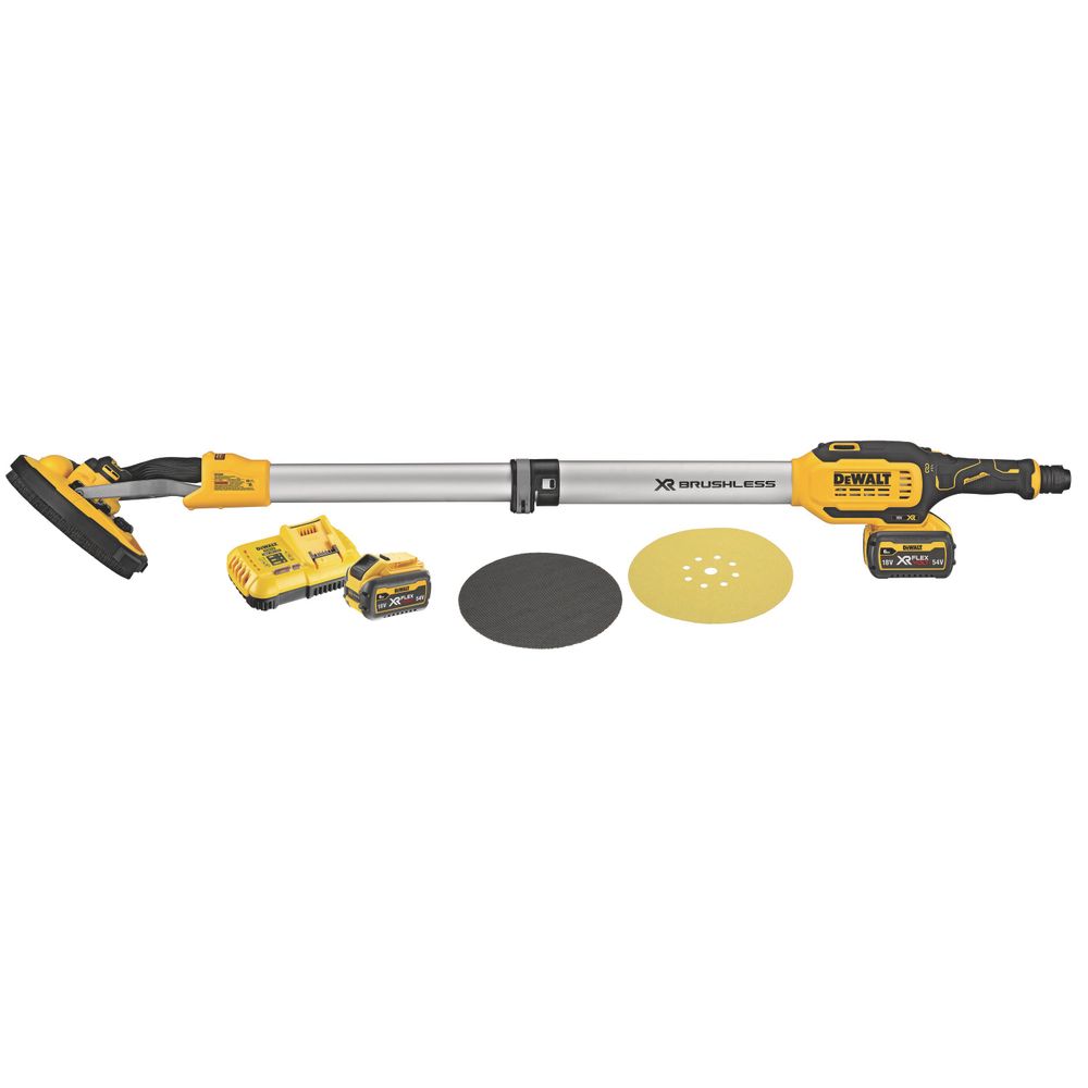 DEWALT Akumulatorska brusilica za suhozid 18V XR, 2×6,0 Ah slika 1