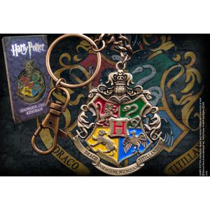 NOBLE COLLECTION - HARRY POTTER - KEYRING - HOGWARTS CREST