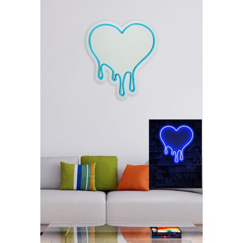 Wallity Ukrasna plastična LED rasvjeta, Melting Heart - Blue slika 11