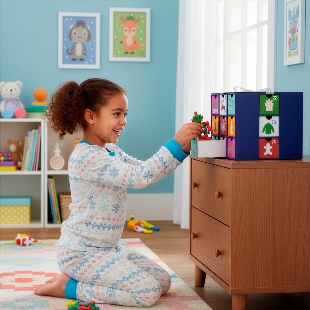 Ca1509 adventski kalendar 20,5 x 19,5 x 19,5 cm slika 5