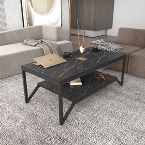 Flora - Black Black Coffee Table