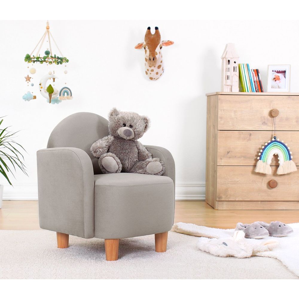 Nock - Sivi Dječiji Wing Chair slika 2