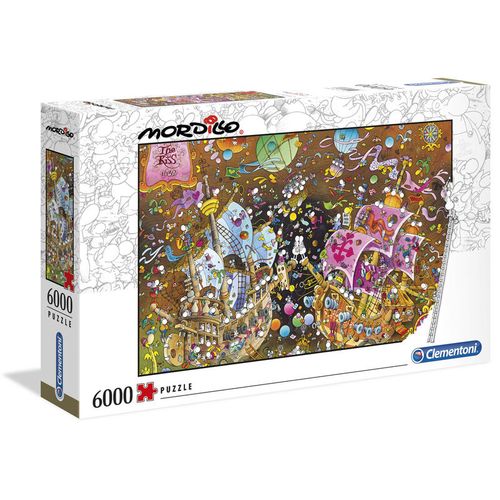 Mordillo The Kiss Visokokvalitetni puzzle 6000 komada slika 2