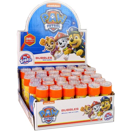 Štapići na mjehuriće Paw Patrol 55ml crveno-žuti slika 4