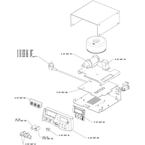 Stanica za lemljenje/odlemljivanje-jedinica za napajanje digitalna 420 W Weller WXR 3 jedinica za napajanje 230 V 100 do 450 °C slika 2