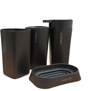 Set za kupatilo BASIC 1/4 - Black - N11