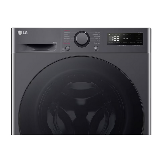 LG F4WR511S2M Veš mašina sa parom, 11kg, 1400rpm, AI DD™, TurboWash™360, 55cm, Crna slika 4