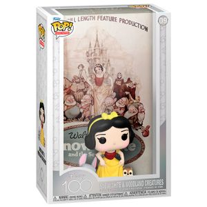 POP figure Movie Poster Disney 100th Snow White Woodland Creatures