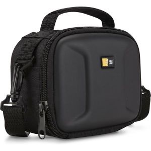 CASE LOGIC Molded EVA camcorder case w/ shoulder strap, black