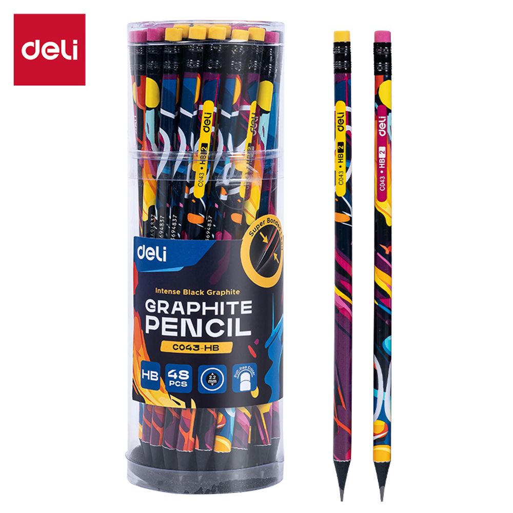 GRAFITNE OLOVKE HB DELI EC043-HB 1/48 slika 1